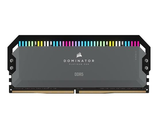 Corsair DDR5 - 32GB - 5200 - CL - 40 - Dual Kit, memory (black, CMT32GX5M2B5200Z40, Dominator Platinum RGB, for AMD)