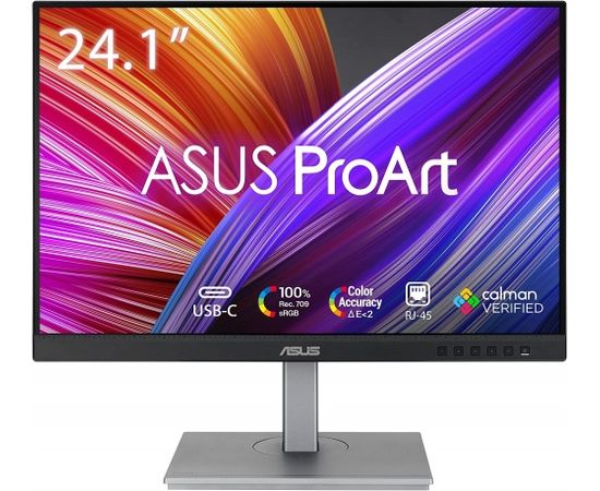 ASUS ProArt PA248CNV - LED - 24 - black/silver, WUXGA, USB-C, 75 Hz)