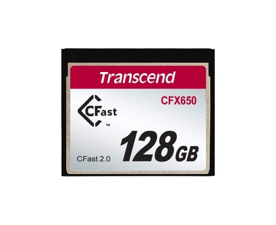 TRANSCEND CFX650 CFast 2.0 128GB Card R510MB/s MLC