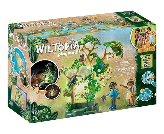 Playmobil 71009 Wiltopia Night Light Rain Forest Construction Toy