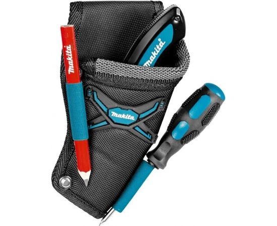 Makita knife and tool holder E-05262 (black/blue, for tool belt)