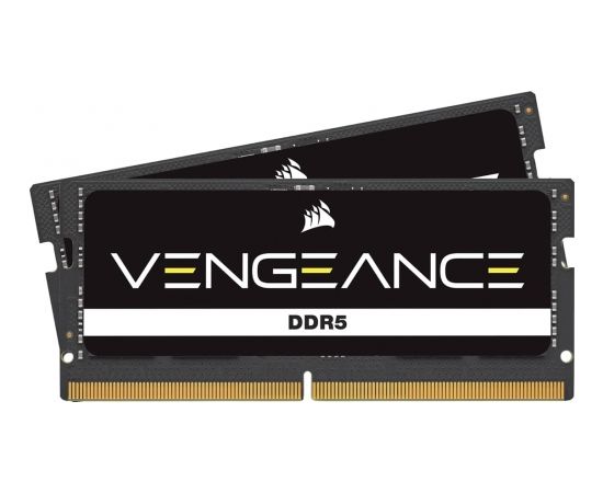 Corsair DDR5 - 64GB - 4800 - CL - 40 - Dual-Kit - SO-DIMM - Vengeance, black