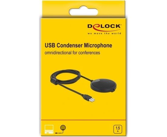 DeLOCK USB condenser microphone for conferences