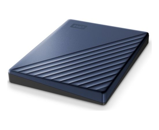 Western Digital WD My Passport Ultra 2 TB, External Hard Drive (blue / black, USB-C 3.2 Gen 1)