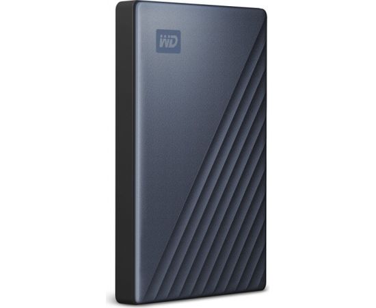 Western Digital WD My Passport Ultra 2 TB, External Hard Drive (blue / black, USB-C 3.2 Gen 1)