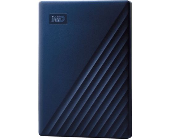 Western Digital WD My Passport for Mac 2 TB, external hard drive (blue / black, Micro-USB-B 3.2 Gen 1)