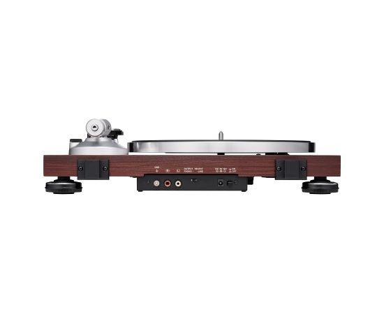 Audio Technica Manual Belt-Drive Turntable, RCA, Wood Base AT-LPW50BT