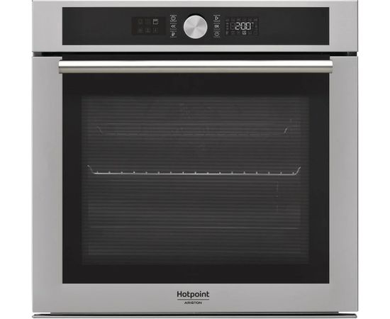 Hotpoint Oven FI4 854 P IX HA 71 L, Electric, Pyrolysis, Knobs and electronic, Height 59.5 cm, Width 59.5 cm, Stainless steel