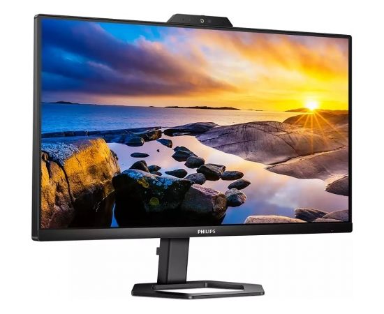 Philips Monitor with Windows Hello Webcam 24E1N5300HE 23.8 ", IPS, FHD, 1920x1080, 16:9, 4 ms, 300 cd/m², Black, 75 Hz, HDMI ports quantity 1