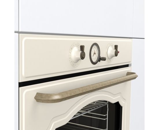 Gorenje Oven BOS67371CLI 77 L, Built in, EcoClean, Mechanical, Steam function, Height 59.5 cm, Width 59.5 cm, Beige