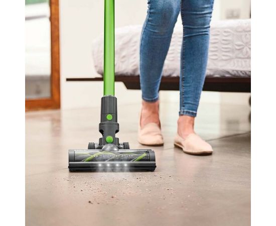 Polti Vacuum Cleaner PBEU0120 Forzaspira D-Power SR500 Cordless operating, Handstick cleaners, 29.6 V, Operating time (max) 40 min, Green/Grey