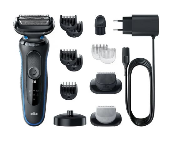 Braun Shaver 51-B4650cs	 Operating time (max) 50 min, Wet & Dry, Black/Blue