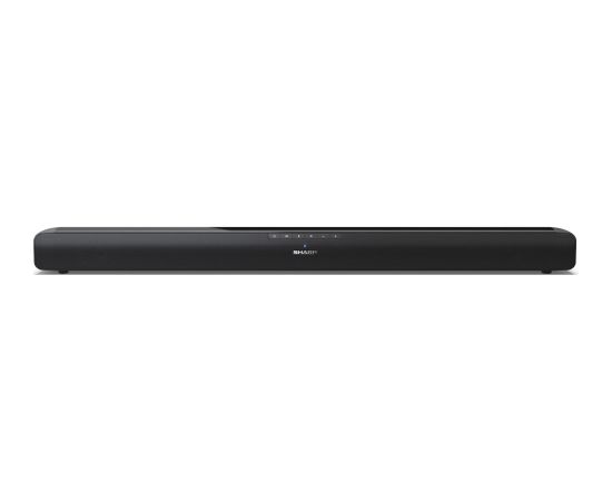 Sharp HT-SB100 2.0 Soundbar for TV above 32", HDMI ARC/CEC, Aux-in, Optical, Bluetooth, USB, 80cm, Gloss Black