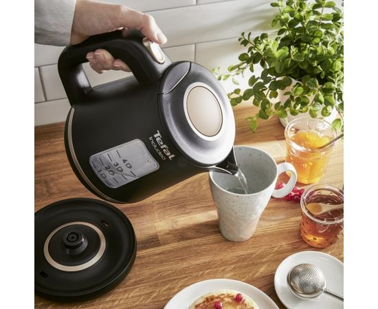 TEFAL KI533811 tējkanna Includeo, 2400W, 1L, melna