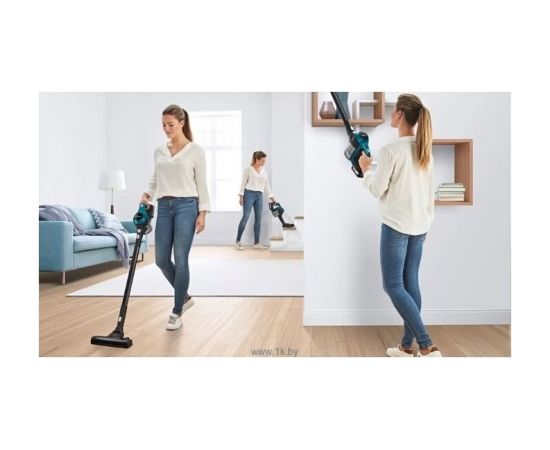 Bosch Vacuum cleaner Unlimited BBS611LAG  Handstick 2in1, 18 V, Operating time (max) 30 min, Blue