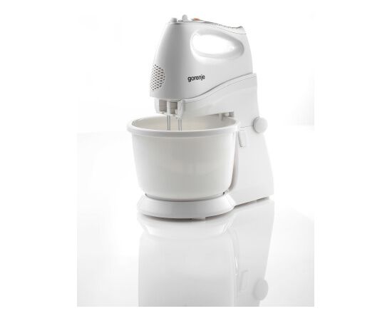 Gorenje Mixer with stand M450WS Hand Mixer, 450 W, Number of speeds 5, Turbo mode, White