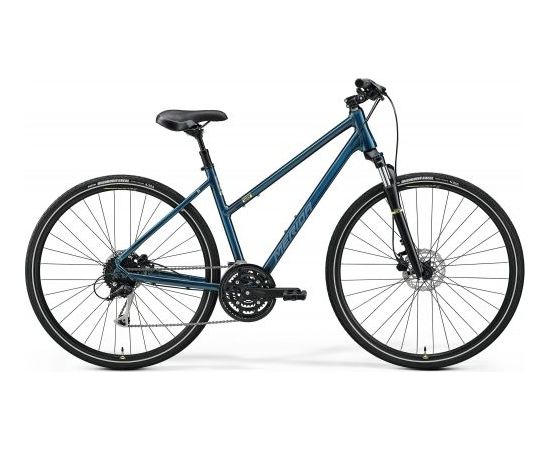 Merida Crossway 100 Lady / Zila / Dzeltena / 55L cm / L