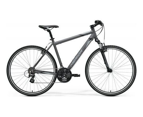 Merida Crossway 10-V / Pelēka / Melna / 58 cm / XL