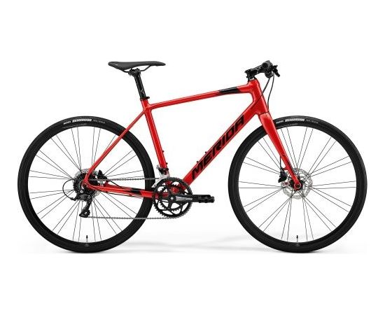 Merida Speeder 200 / Melna / Sudraba / 54 cm / M - L