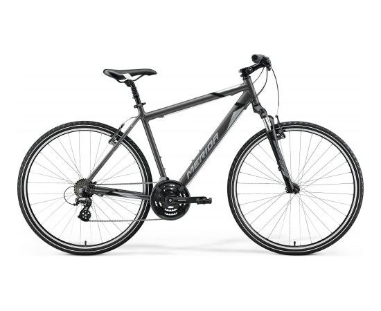 Merida Crossway 10-V / Zila / Balta / 55 cm / L