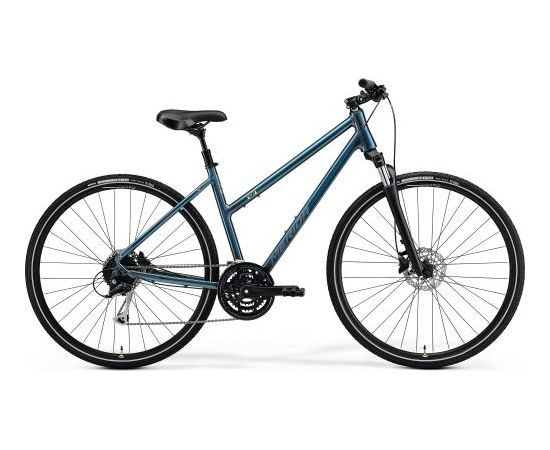 Merida Crossway 100 Lady / Melna / Sudraba / 43L cm / XS