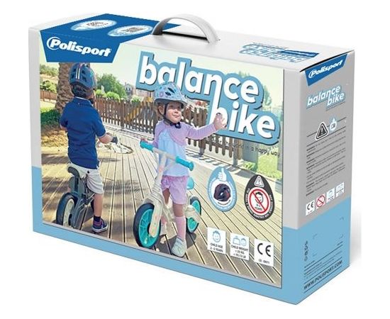 Polisport Balance Bike / Pelēka