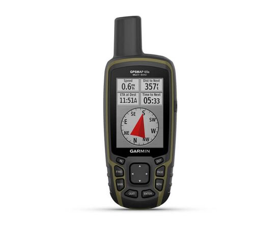 GARMIN GPSMAP 65s, Multi-Band GPS tūrisma navigacija