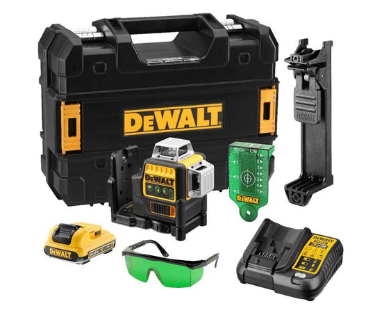 Dewalt DCE089D1G-QW  10,8V 2,0Ah Krustleņķa lāzera līmeņrādis