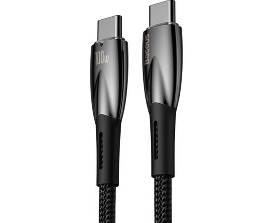 USB-C cable for USB-C Baseus Glimmer Series, 100W, 2m (Black)