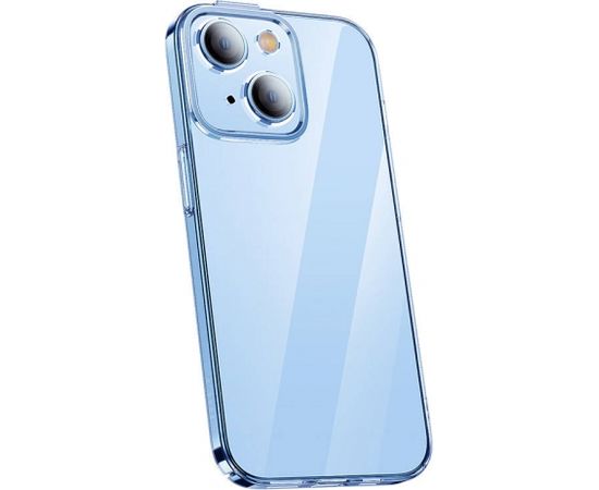 Baseus Crystal Transparent Case and Tempered Glass set for iPhone 14
