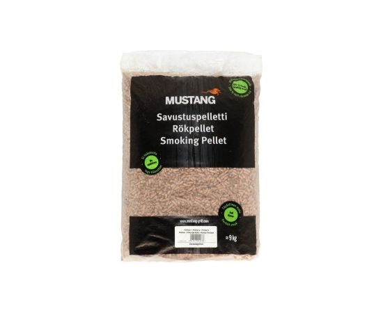 Mustang Kūpināšanas granulas Hickory 9 kg Kokogles un granulas