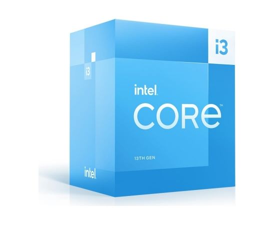 Boxed Intel® Core™ i3-13100 Processor (12M Cache, up to 4.50 GHz) FC-LGA16A