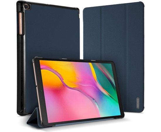 Dux Ducis domo grāmatveida maks planšetdatoram Samsung T870 / T875 / X700 Galaxy Tab S7 / S8 zils