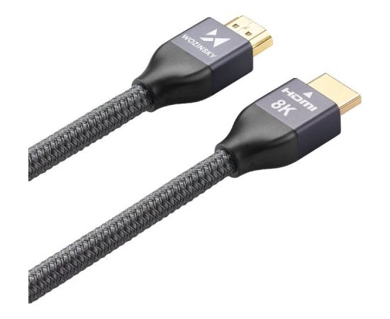 Wozinsky cable HDMI 2.1 8K 60 Hz 48 Gbps | 4K 120 Hz | 2K 144 Hz 5m silver (WHDMI-50)