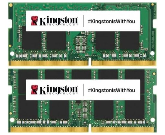 Kingston DDR4 16GB - 2666 - CL - 19 - Single-Kit - SO-DIMM, KSM26SED8/16MR, black