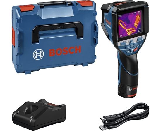 Bosch thermal imaging camera GTC 600 C Professional, 12V, thermal detector (blue/black, Li-ion battery 2.0Ah, L-BOXX)