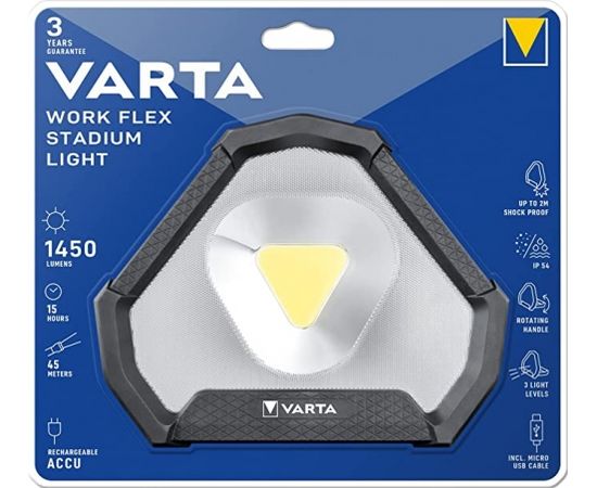 Varta WorkFlex Stadium Light, work light (black)
