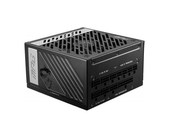 Power Supply|MSI|1000 Watts|Efficiency 80 PLUS GOLD|PFC Active|MPGA1000G