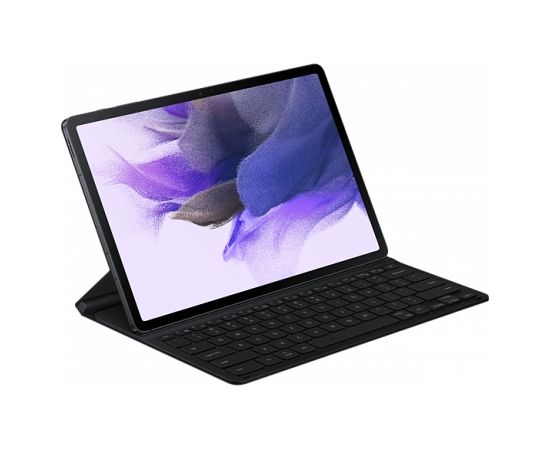 Samsung Galaxy Tab S7+/S7 FE/S8+ Book Cover Keyboard Slim Black