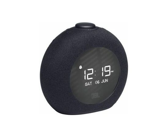 JBL radio pulkstenis ar Bluetooth, USB lādēšanu un apgaismojumu, melns - JBLHORIZONBLKEU