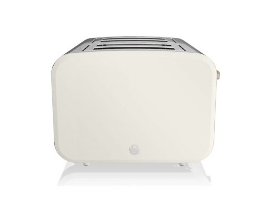 Swan ST14620WHTN toaster 4 slice(s) Stainless steel,White 1500 W