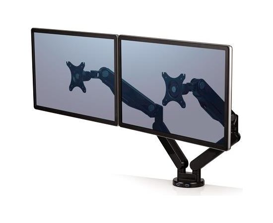 MONITOR ACC DESK MOUNT DUAL/PLATINIUM 8042501 FELLOWES