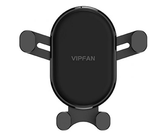 Vipfan H01 gravity mount for ventilation outlet or dashboard, adjustable (black)