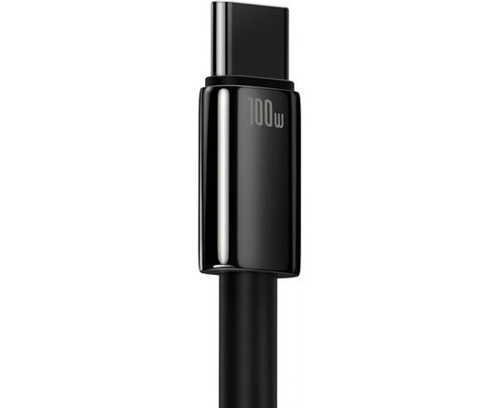 Baseus Tungsten Gold Cable USB to USB-C, 100W, 2m (black)