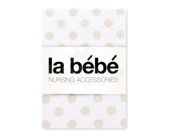 La Bebe™ Nursing La Bebe™ Cotton 60x120+12 cm  Art.85692 Dots Хлопковая простынка с резинкой