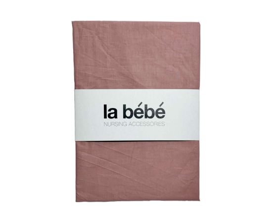 La Bebe™ Nursing La Bebe™ Cotton 60x120+12 cm  Art.145814 Pink Хлопковая простынка с резинкой