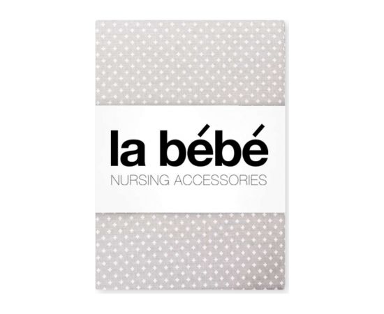 La Bebe™ Nursing La Bebe™ Cotton 60x120+12 cm  Art.42502 Pearl простынка с резинкой