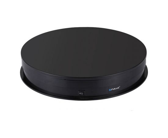 Puluz 30cm USB Electric Rotating Turntable Display Black