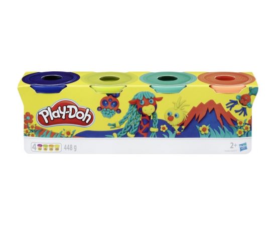 PLAY-DOH масса для лепки, 4 шт