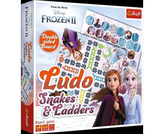 TREFL FROZEN настольная игра Холодное сердце 2 лудо/змеи&лестницы